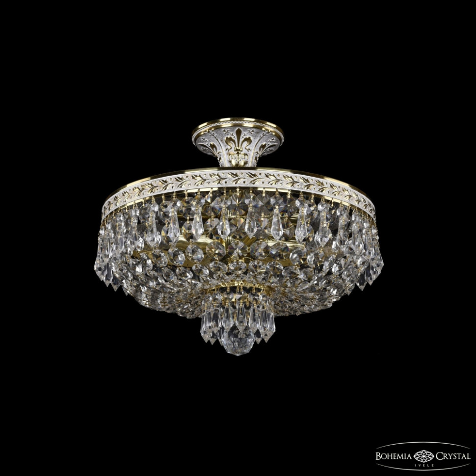 Люстра потолочная Bohemia Ivele Crystal 19271/35IV GW потолочная люстра crystal lux sevilia pl6 gold