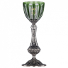 Настольная лампа декоративная Bohemia Ivele Crystal 7100 71100L/15 NB P1 Clear-Green/H-1H 
