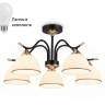 Люстра на штанге с лампочками Ambrella light TR3162+Lamps 