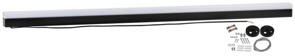 Линейный подвесной светильник Эра SML-10-WB-40K-B48 (Б0049816), цвет черный - фото 1