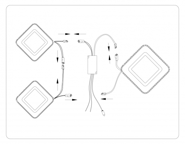 Потолочная люстра Ambrella Light FA FA8877 