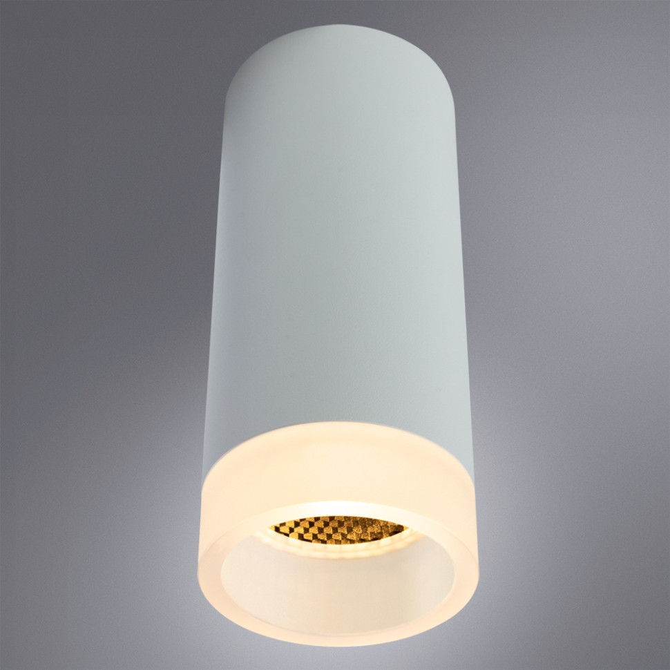 Накладной потолочный светильник Arte Lamp OGMA A5556PL-1WH, цвет белый - фото 2