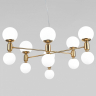 Подвесная люстра Eurosvet Bubble 30182 латунь 