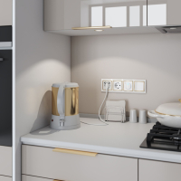 Выключатель одноклавишный (белый) Werkel W1110001