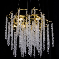 Подвесная люстра iLamp Savage 8813-D600 GD