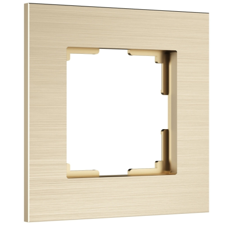 Рамка на 1 пост Werkel AluMax шампань W0013511 