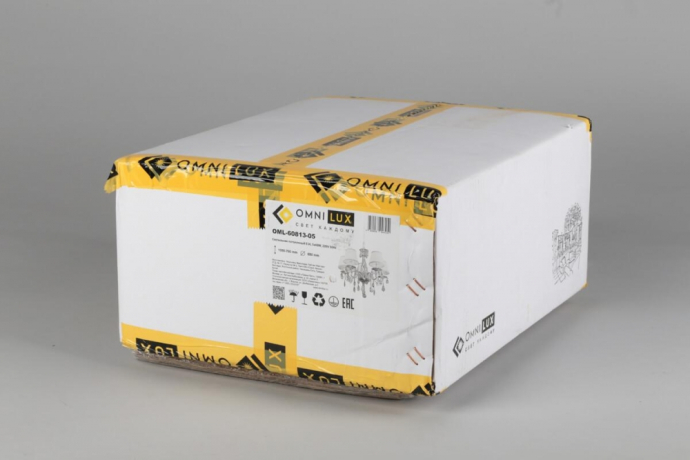 Люстра подвесная с лампочками Omnilux OML-60813-05+Lamps 