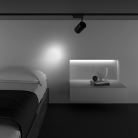 Однофазный LED светильник 26W 4000К для трека Maytoni Technicall Vuoro TR003-1-26W4K-S-B