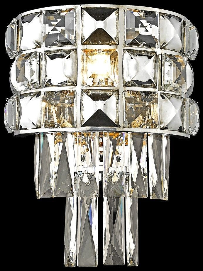 Бра, со светодиодными лампочками, комплект от Lustrof. 277099-623317, цвет хром