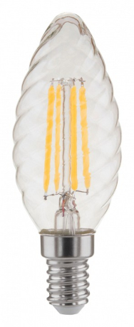 Лампа светодиодная Elektrostandard Свеча витая F E14 7Вт 3300K a049117 