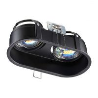 Точечный светильник со светодиодными лампочками GU10, комплект от Lustrof. №369512-647273