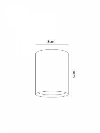 Нарушена упаковка!  <193293> Накладной светильник Arte Lamp Torre A1532PL-1WH