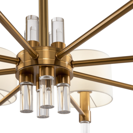 Подвесная люстра Lino Freya FR5186PL-08BS 