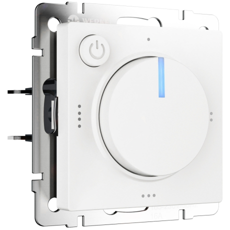 Терморегулятор электромеханический для теплого пола Werkel белый матовый W1151161 