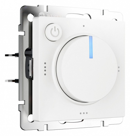 Терморегулятор электромеханический для теплого пола Werkel белый матовый W1151161 