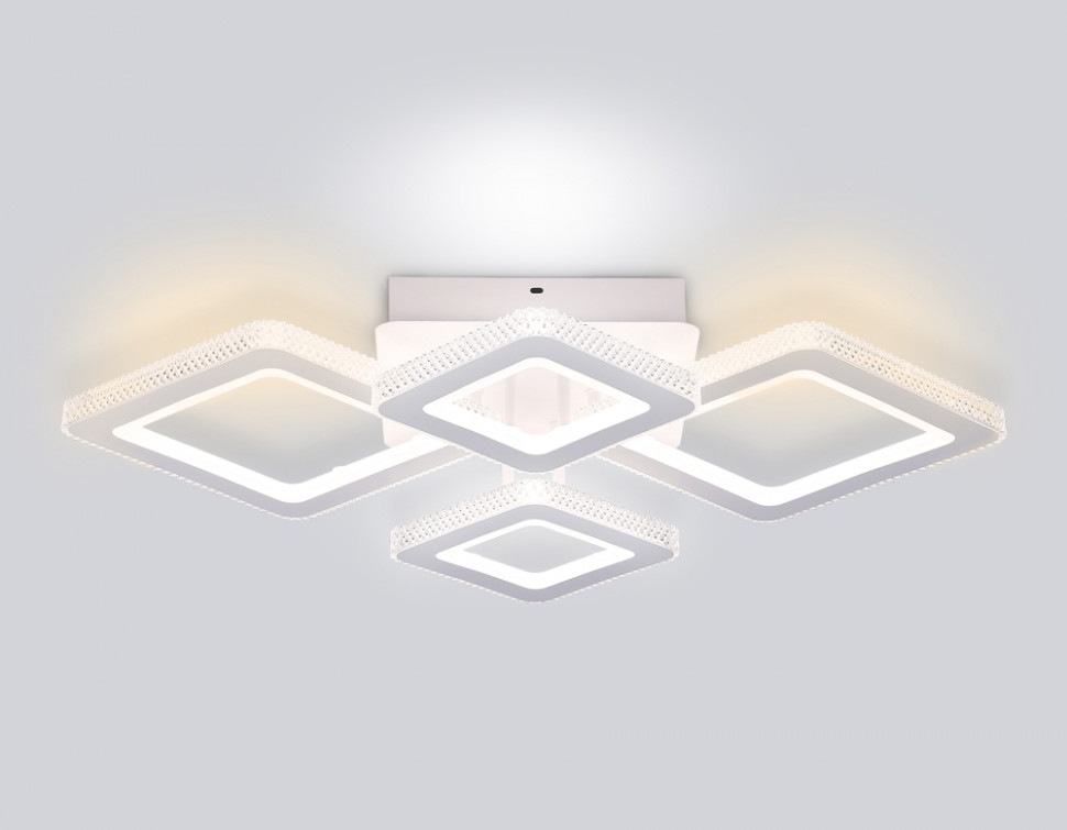 Потолочный светодиодный светильник с пультом Ambrella light ACRYLICA OriginalFA8878, цвет белый - фото 2