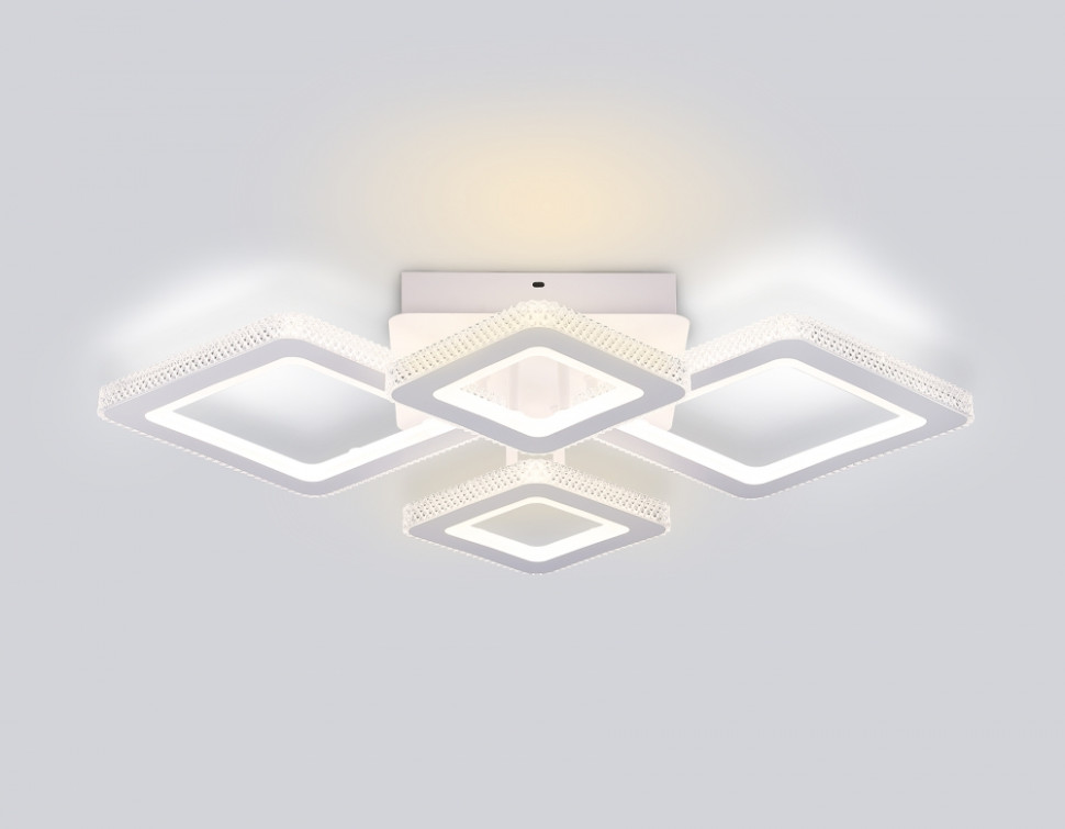 Потолочный светодиодный светильник с пультом Ambrella light ACRYLICA OriginalFA8878, цвет белый - фото 3