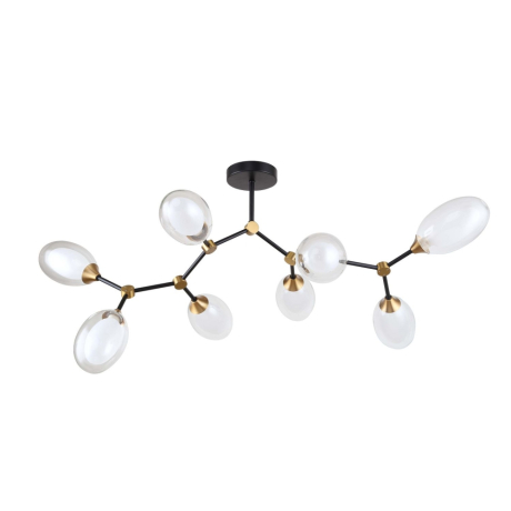 Потолочная люстра с ламочками, комплект от Lustrof. №605009-617028 