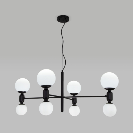 Подвесная люстра Eurosvet Bubble 30182/8 черный 