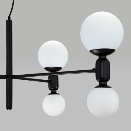 Подвесная люстра Eurosvet Bubble 30182/8 черный 