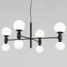 Подвесная люстра Eurosvet Bubble 30182/8 черный 