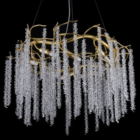 Подвесная люстра iLamp Savage 8813-D800 GD 