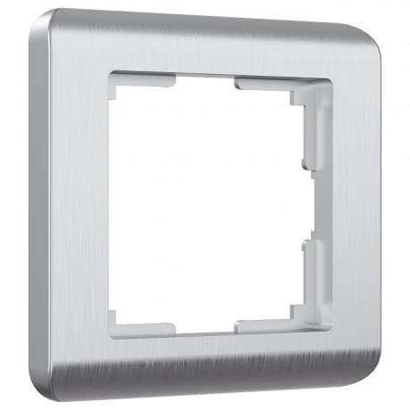 Рамка на 1 пост Werkel Stream (серебряный) W0012106