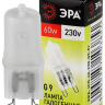 Лампа галогенная ЭРА G9 60W 2700K матовая G9-JCD-60-230V-FR C0027364 