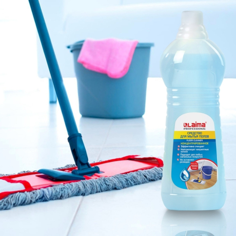 Нарушена упаковка! <219810> Средство для мытья пола 1 кг, LAIMA PROFESSIONAL концентрат, "Морской бриз", 602297 (602297)
