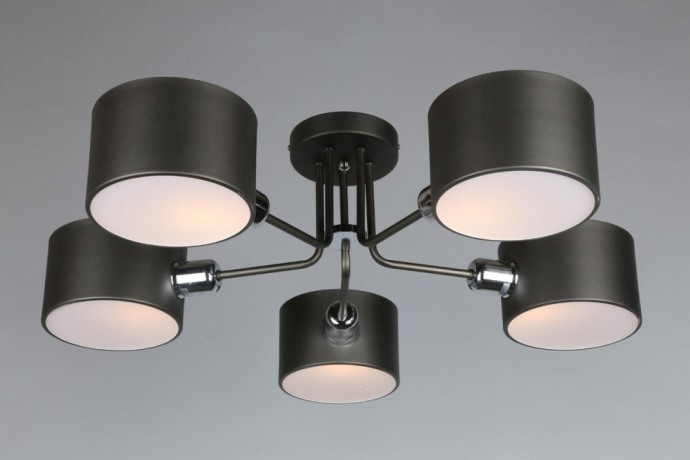 Люстра с поддержкой Алисы потолочная Omnilux OML-54507-05-A 