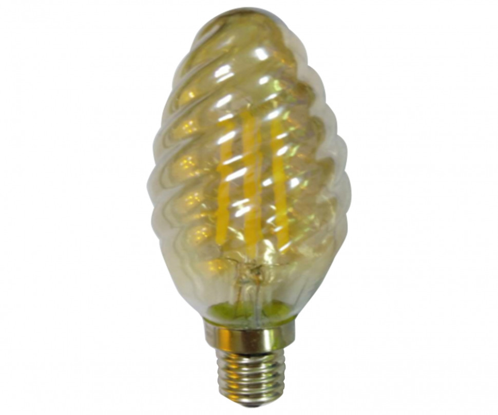Филаментная светодиодная лампа Е14 6W 2700 (теплый) Kink Light (98356-1,33)