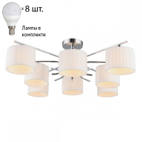 Люстра потолочная с лампочками Omnilux OML-34207-08+Lamps