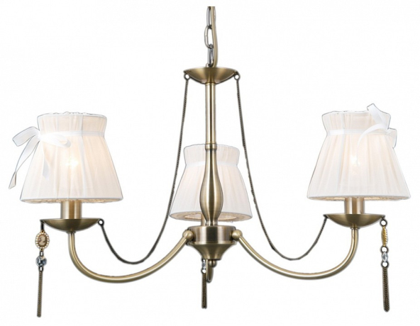 Подвесная люстра ILLUMICO IL0023 IL0023-3PSQ-24 AB CASTOR 