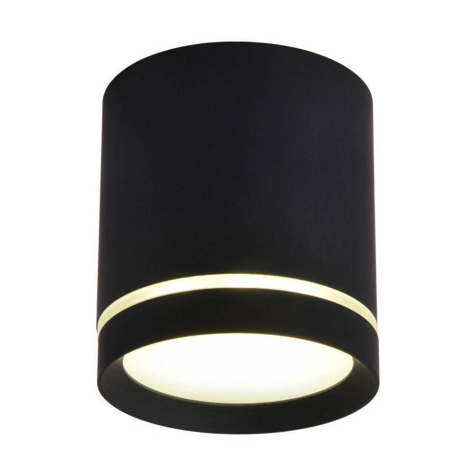 Накладной светодиодный светильник Omnilux Capurso OML-102419-05, цвет черный - фото 1