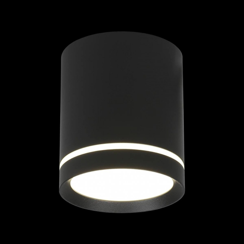 Накладной светодиодный светильник Omnilux Capurso OML-102419-05, цвет черный - фото 2