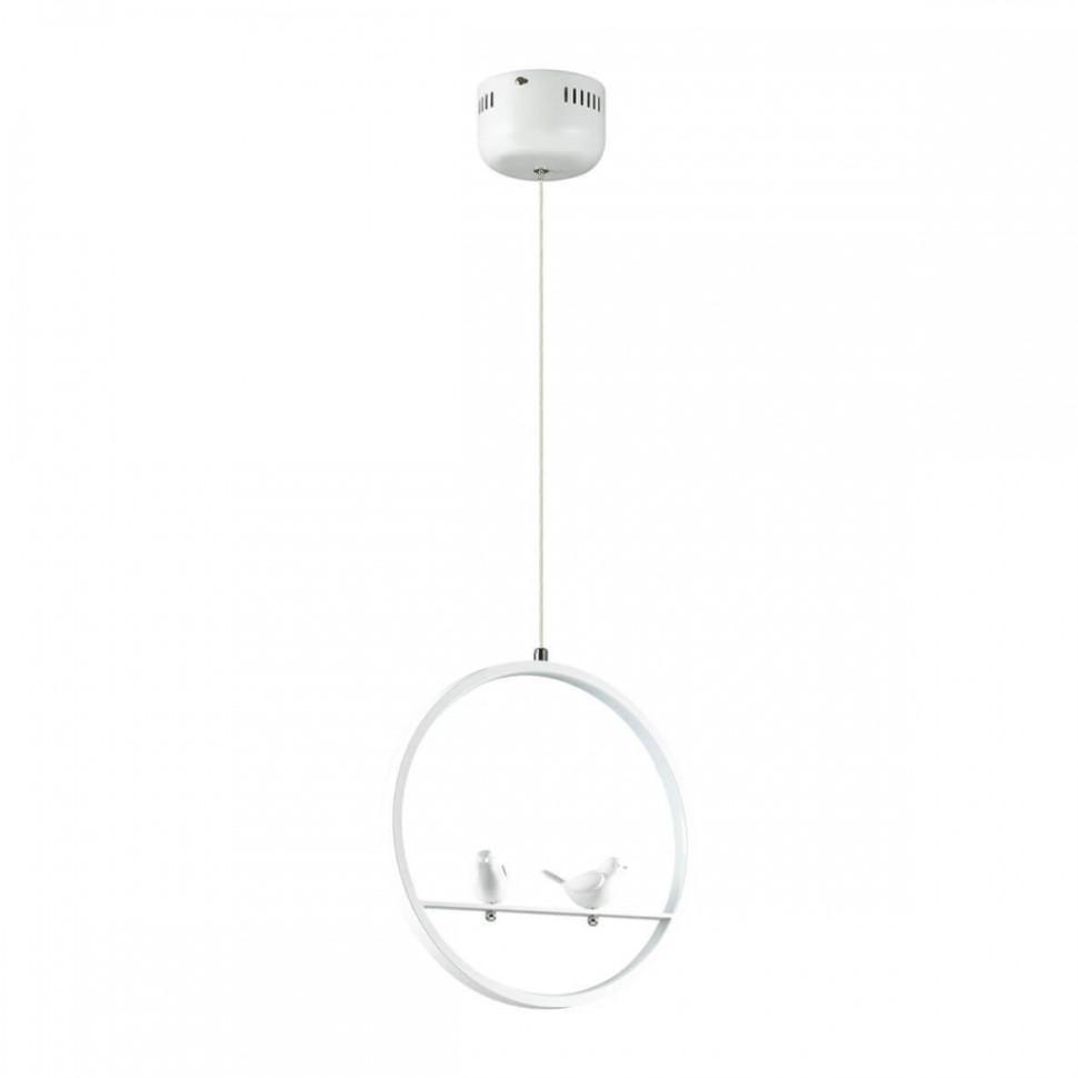 3717/18L Подвесной светодиодный светильник птички Lumion Jasper, цвет белый 3717/18L - фото 3