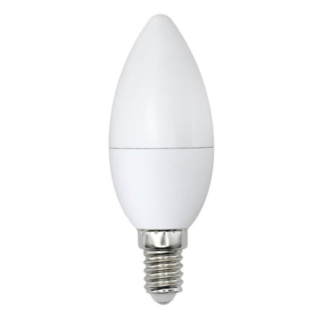 Лампа светодиодная E14 9W 4000K(дневной свет) матовая Volpe Norma LED-C37-9W/NW/E14/FR/NR картон (UL-00003803) 