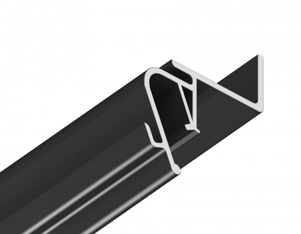 Профиль для контурной подсветки натяжного потолка Ambrella Light GP GP4100BK 