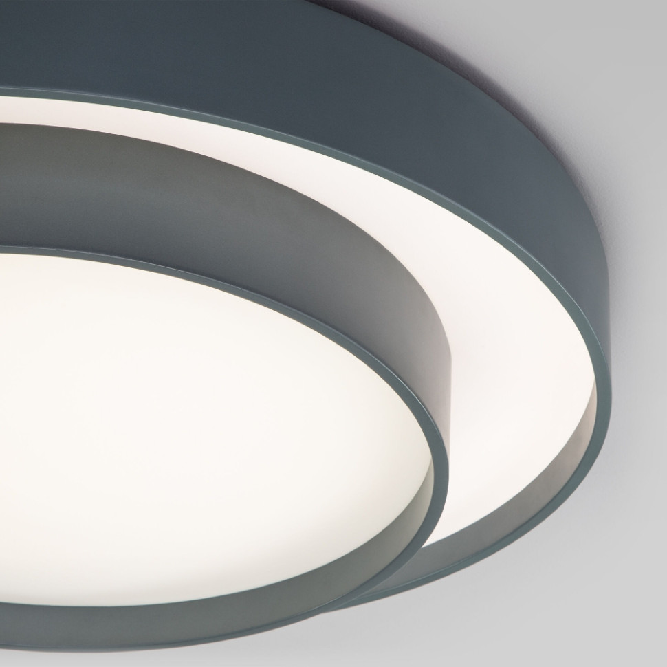 Потолочный диммируемый светильник Eurosvet Force 90330/2 (a065956), цвет серый 90330/2 - фото 2