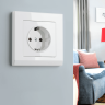 Розетка с заземлением и со шторками, без рамки Werkel белый W1171101