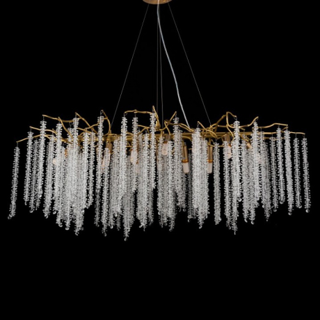 Подвесная люстра iLamp Savage 8813-L1200 GD 