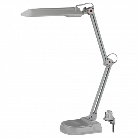Настольная лампа офисная Эра NL-202 NL-202-G23-11W-GY 