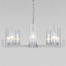 Подвесная люстра Eurosvet Arganie 60133/8 серебро 