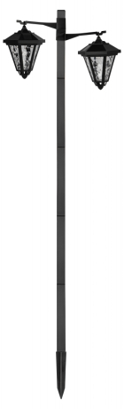 Светильник уличный ЭРА ERASF23-28 на солнечной батарее высота 1,4 м 2 LED (713585)