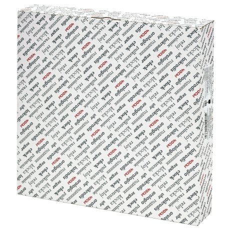 Нарушена упаковка!  <371690> Часы настенные TROYKATIME (TROYKA) 78771783, круг, белые, белая рамка, 30,5х30,5х3,5 см (455739)