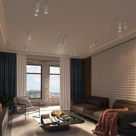 Нарушена упаковка!  <299973> Потолочный накладной точечный светильник Novotech Mais 370758