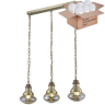 Подвесной светильник с лампочками Velante 306-503-03+Lamps E27 P45 