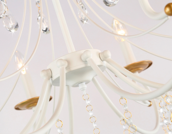 Подвесная люстра с хрусталем Ambrella light TRADITIONAL CLASSIC TR4917 