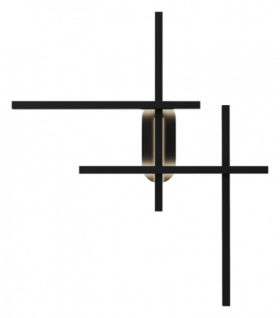 Накладной светильник Maytoni Halo MOD248WL-L24BK 