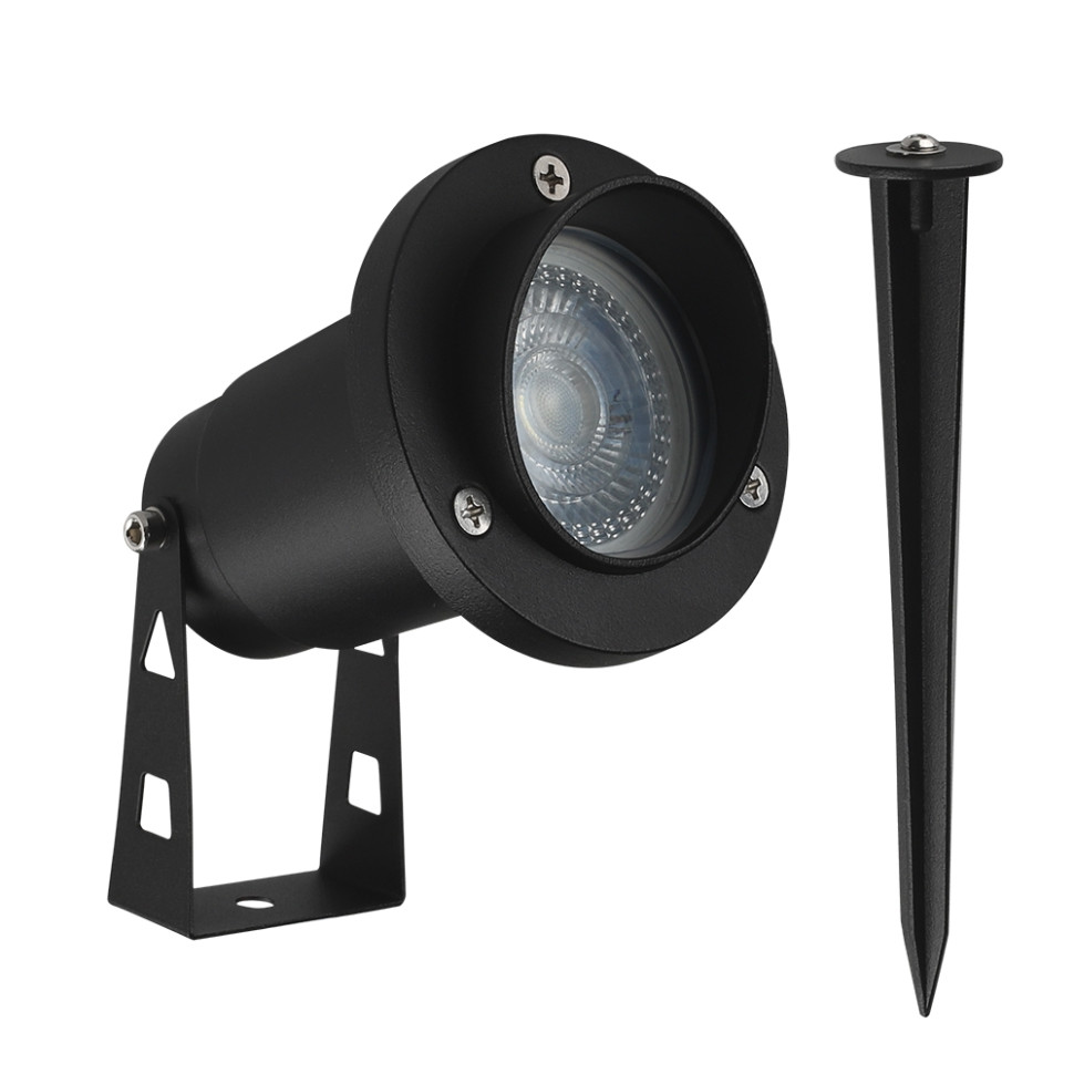 Грунтовый светильник Arte lamp Elsie A1522IN-1BK, цвет черный
